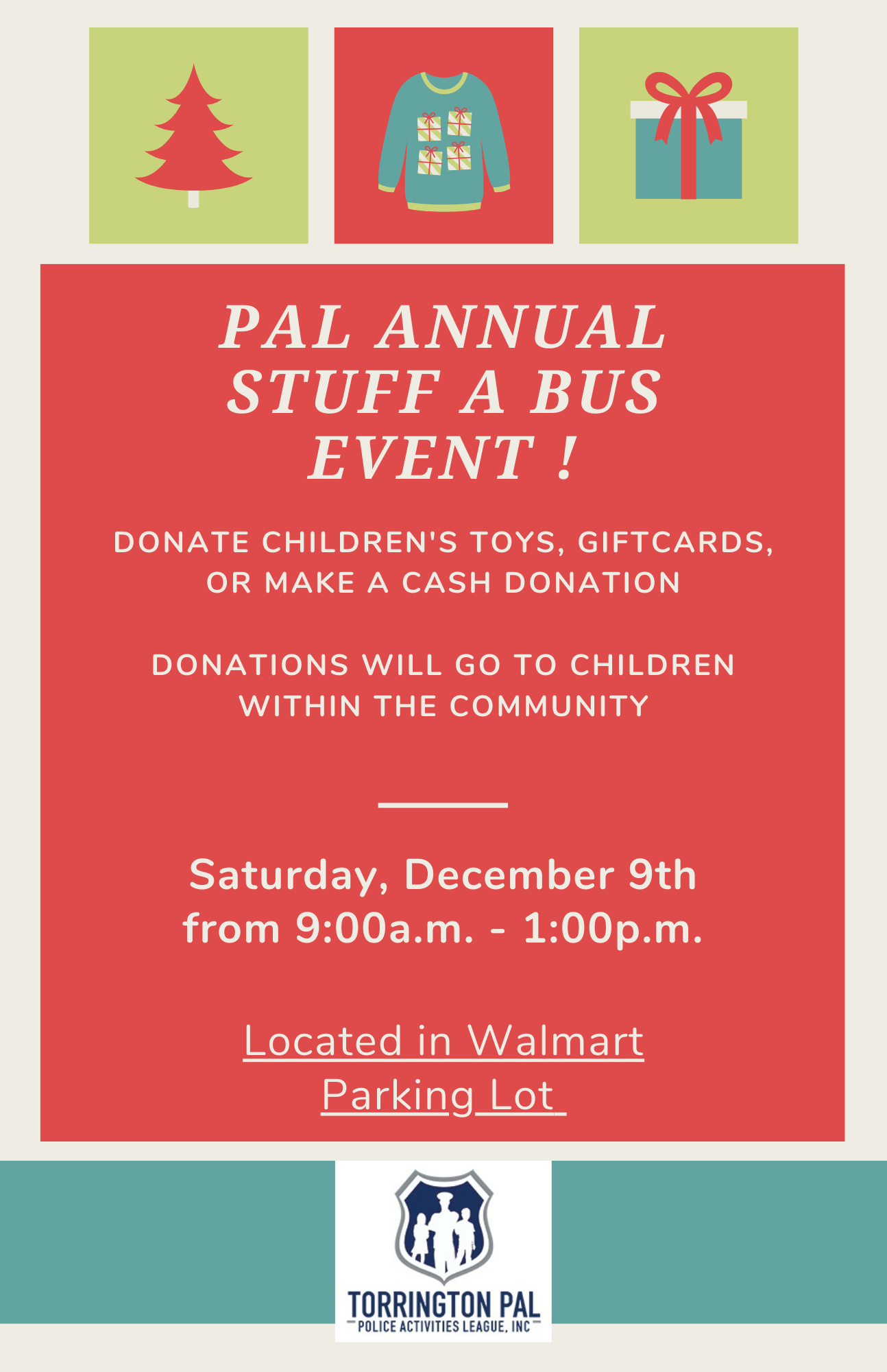 Christmas Stuff a bus